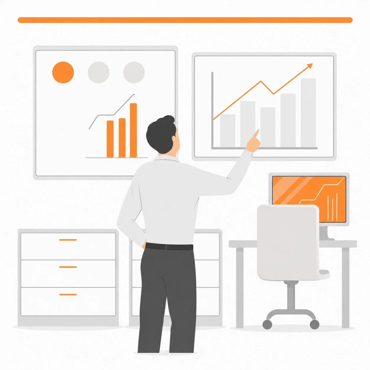 Real-time IoT data collection dashboard showing sensor monitoring, analytics charts and performance reporting